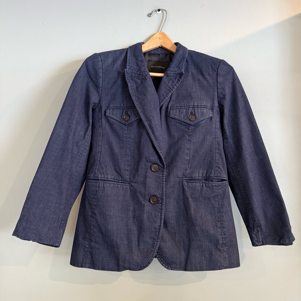 Banana Republic Dark Blue Blazer